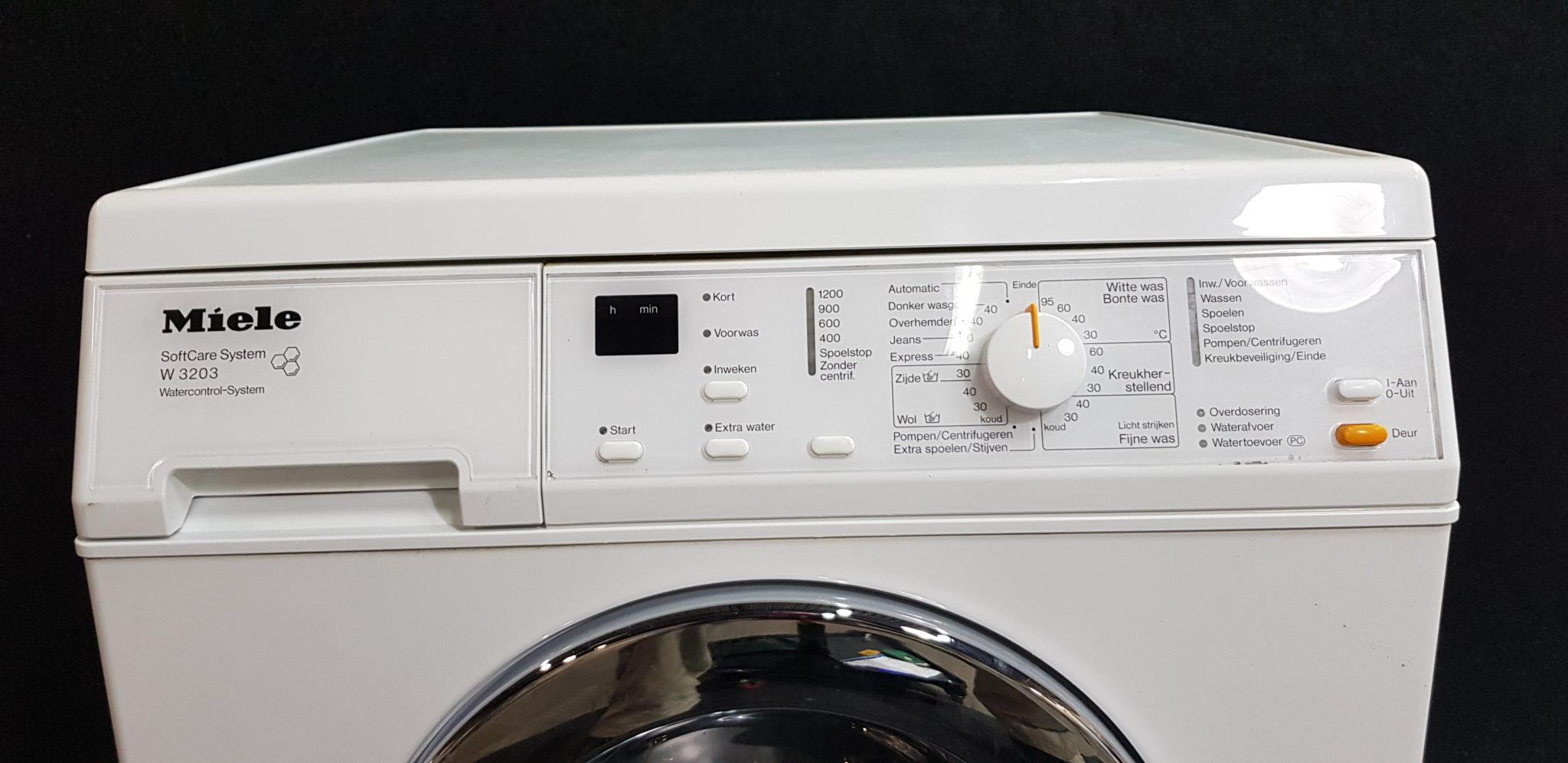 Miele W2203 Wasuatomaat 5Kg 1200 Toeren. Witgoed Rucphen